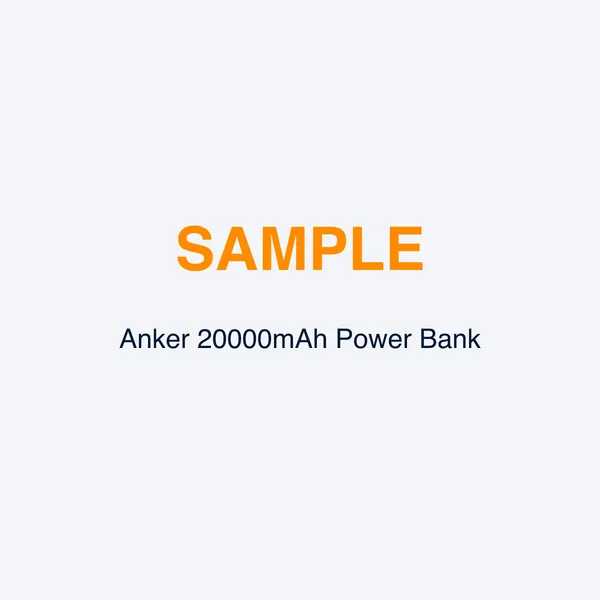 Anker 20000mAh Power Bank