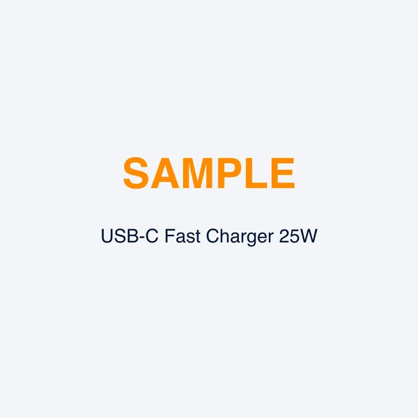USB-C Fast Charger 25W